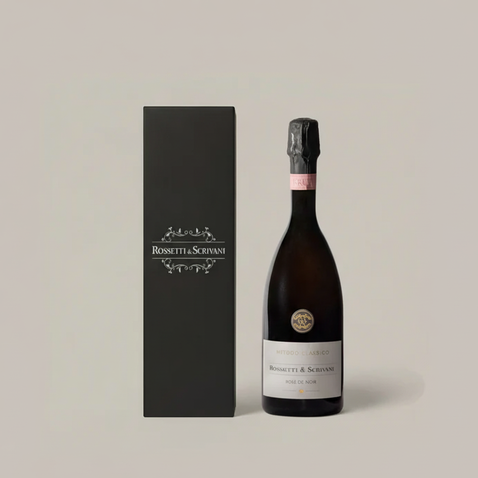Rossetti & Scrivani, Rosè de Noir Brut - Confezione Regalo